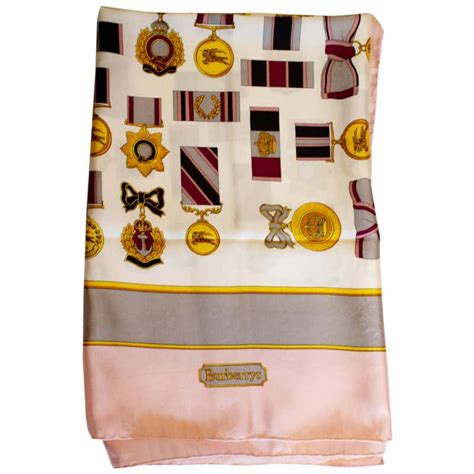 Burberry silk scarf sale